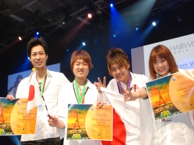 ジュニアテクニカル部門団体3位