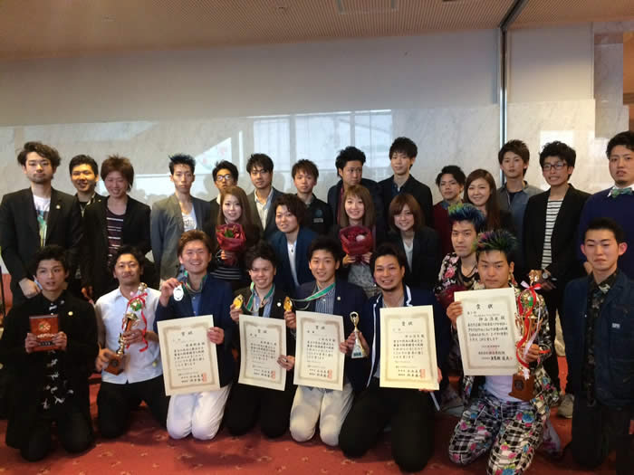 2015年 理容競技大会・コンテスト関係のご紹介 HAIR RESORT CLIPS/ヘアーリゾートクリップス（三鷹、武蔵小金井、東小金井